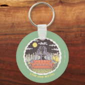 FRIENDS™ | Cartoon fontain Sleutelhanger (Achterkant)