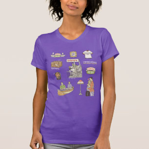 FRIENDS™ Cartoon Pictogrammen 2 T-shirt