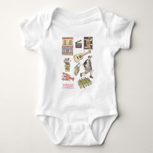 FRIENDS™ Cartoon Pictogrammen Grafisch 3 Romper
