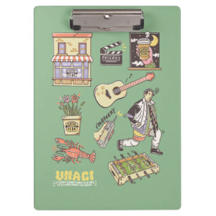 FRIENDS™ Cartoon pictogrammen Grafisch Klembord