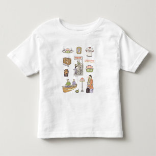 FRIENDS™ Cartoon-pictogrammen Kinder Shirts
