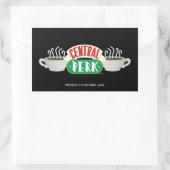 FRIENDS™ | Centraal-Perk Logo Rechthoekige Sticker (Tas)