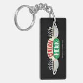 FRIENDS™ | Centraal-Perk Logo Sleutelhanger (Voorkant Links)