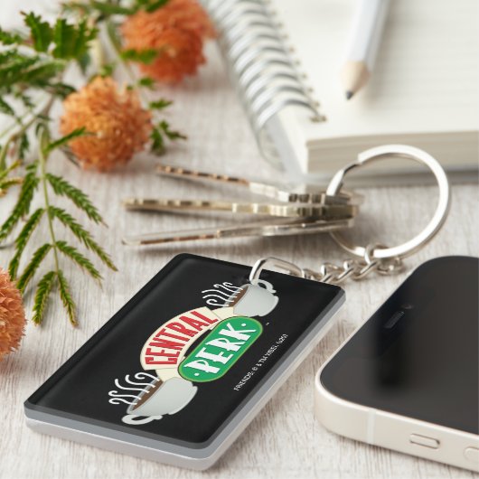 FRIENDS™ | Centraal-Perk Logo Sleutelhanger (Voorkant Rechts)