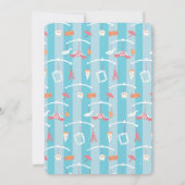 FRIENDS™ | Centraal perk mobiel Baby shower Kaart (Achterkant)