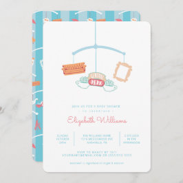 FRIENDS™ | Centraal perk mobiel Baby shower Kaart