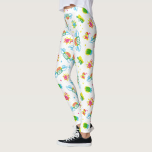 FRIENDS™   Centraal Perk Neon Pattern Leggings