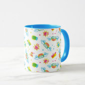 FRIENDS™ | Centraal Perk Neon Pattern Mok (Voorkant rechts)
