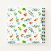 FRIENDS™ | Centraal Perk Neon Pattern Notitieboek (Achterkant)
