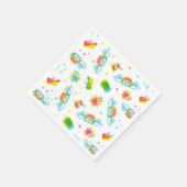 FRIENDS™ | Centraal Perk Neon Pattern Servet (Hoek)