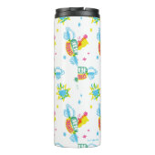 FRIENDS™ | Centraal Perk Neon Pattern Thermosbeker (Achterkant)