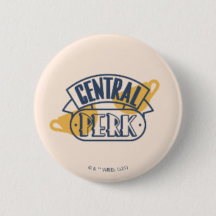 FRIENDS™   Centraal Perk Ronde Button 5,7 Cm