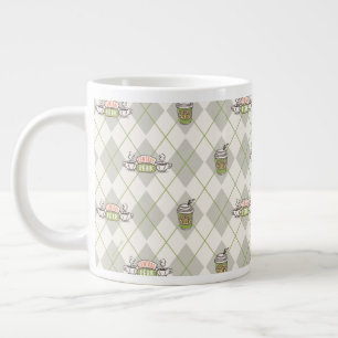FRIENDS™ Central Perk Argyle Patroon Extra Grote Beker
