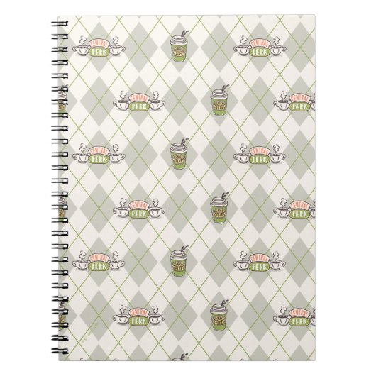 FRIENDS™ | Central Perk Argyle Patroon Notitieboek (Voorkant)