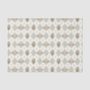 FRIENDS™ Central Perk Argyle Patroon Tissuepapier