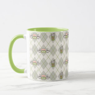 FRIENDS™ Central Perk Argyle Pattern Mok
