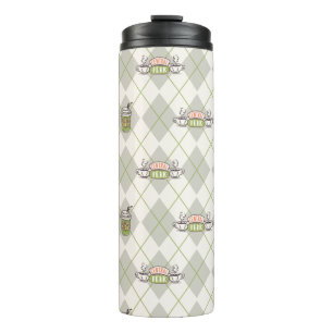 FRIENDS™ Central Perk Argyle Pattern Thermosbeker