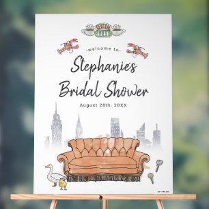 FRIENDS™ Central Perk Bruidsfeest Verwelkoming Acryl Bord