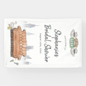 FRIENDS™ | Central Perk Bruidsfeest Verwelkoming Spandoek (Horizontaal)