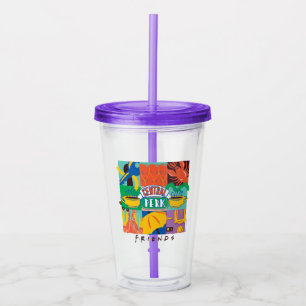 FRIENDS™ Central Perk Levendig Grafisch Acryl Drinkbeker