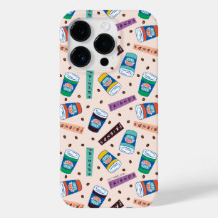 FRIENDS™ Central Perk Levendig Koffiepatroon Case-Mate iPhone 14 Pro Hoesje