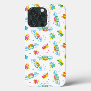 FRIENDS™ Central Perk Neon Patroon iPhone 13 Pro Hoesje