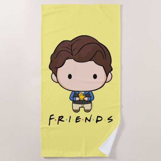 FRIENDS™ | Chandler Chibi Strandlaken (Voorkant)