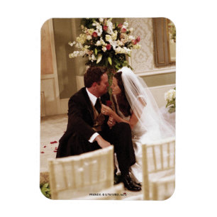 FRIENDS™   Chandler & Monica getrouwd Magneet