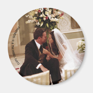 FRIENDS™ Chandler & Monica Getrouwd Magneet