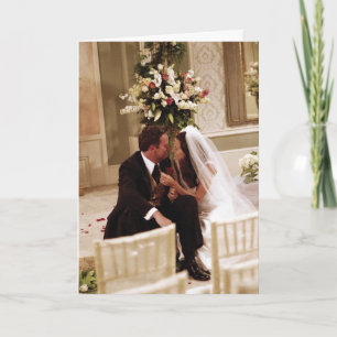 FRIENDS™ Chandler & Monica Married Kaart