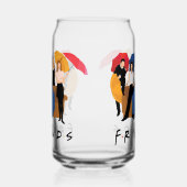 FRIENDS™ Character Silhouette Blikvorm Glas (Links)