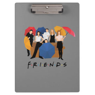 FRIENDS™ Character Silhouette Klembord