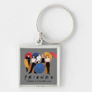FRIENDS™ Character Silhouette Sleutelhanger