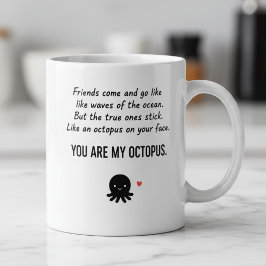Friends Coffee Mug Funny Gift for Best Friend Tweekleurige Koffiemok
