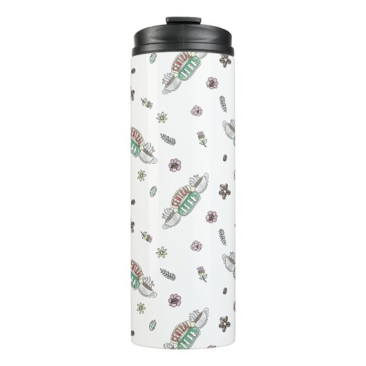 FRIENDS™ | Coffee-Waterverf voor centrale perk Thermosbeker (Voorkant)