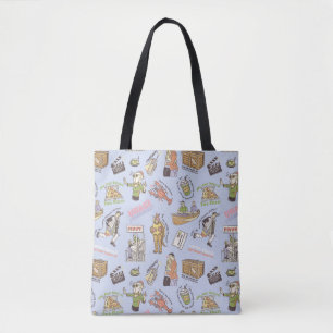 FRIENDS™ Colorful Cartoon Pattern Draagtas