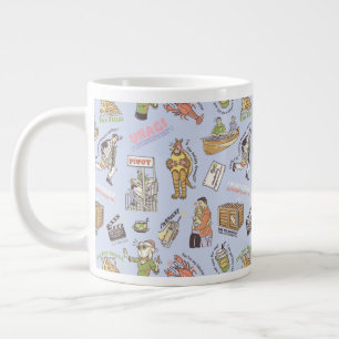 FRIENDS™ Colorful Cartoon Pattern Extra Grote Beker