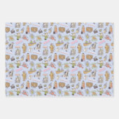 FRIENDS™ Colorful Cartoon Pattern Inpakpapier Vel (Voorkant)