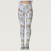 FRIENDS™ Colorful Cartoon Pattern Leggings (Voorkant)