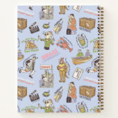 FRIENDS™ Colorful Cartoon Pattern Notitieboek (Achterkant)