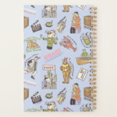 FRIENDS™ Colorful Cartoon Pattern Planner (Achterkant)