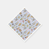 FRIENDS™ Colorful Cartoon Pattern Servet (Hoek)