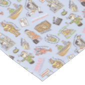 FRIENDS™ Colorful Cartoon Pattern Tafelkleed (Gekanteld)