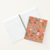 FRIENDS™ Colorful Icons Pattern Notitieboek (Binnen)