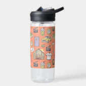 FRIENDS™ Colorful Icons Pattern Waterfles (Links)