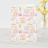 FRIENDS™ Colorful Quotten Pattern Kaart (Gele Bloem)
