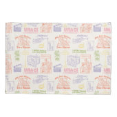 FRIENDS™ Colorful Quotten Pattern Kussensloop (Achterkant)