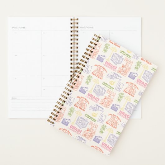 FRIENDS™ Colorful Quotten Pattern Planner (Display)