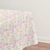 FRIENDS™ Colorful Quotten Pattern Tafelkleed (Voorbeeld)