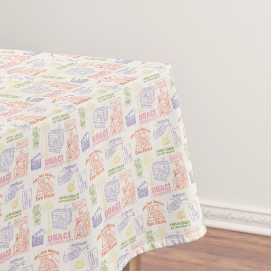 FRIENDS™ Colorful Quotten Pattern Tafelkleed (Voorbeeld)